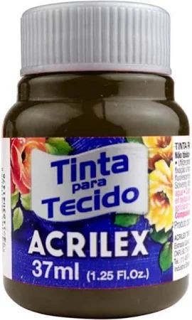 TINTA TECIDO ACRILEX BEGE/MARROM